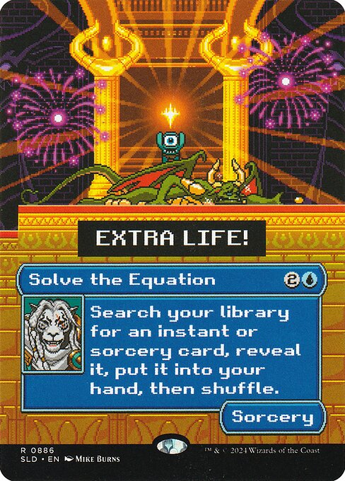 Solve the Equation highlighted card art