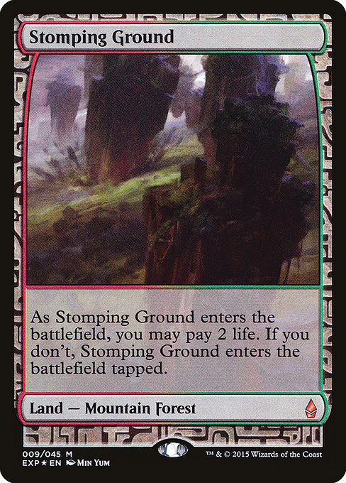 Stomping Ground from Zendikar Expeditions