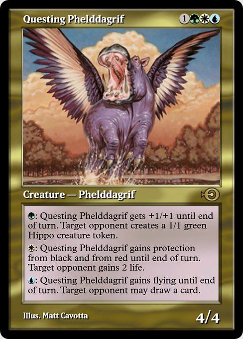 Questing Phelddagrif from Magic Online Promos
