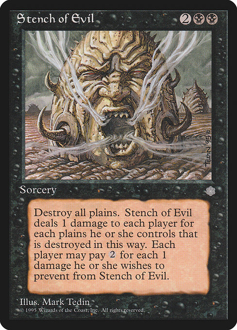Stench of Evil highlighted card art