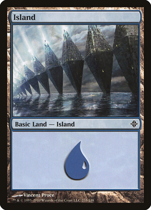 Island from Rise of the Eldrazi