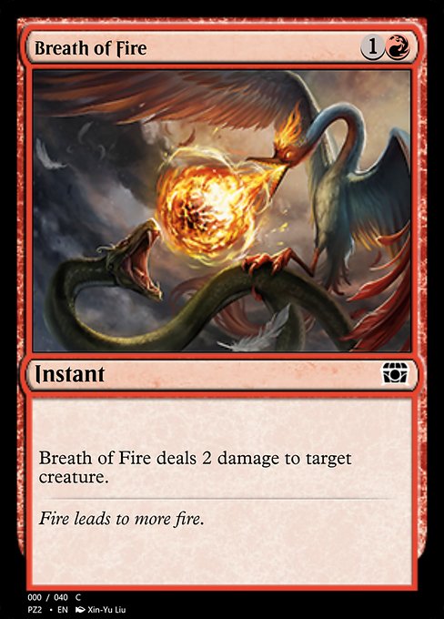 Breath of Fire highlighted card art