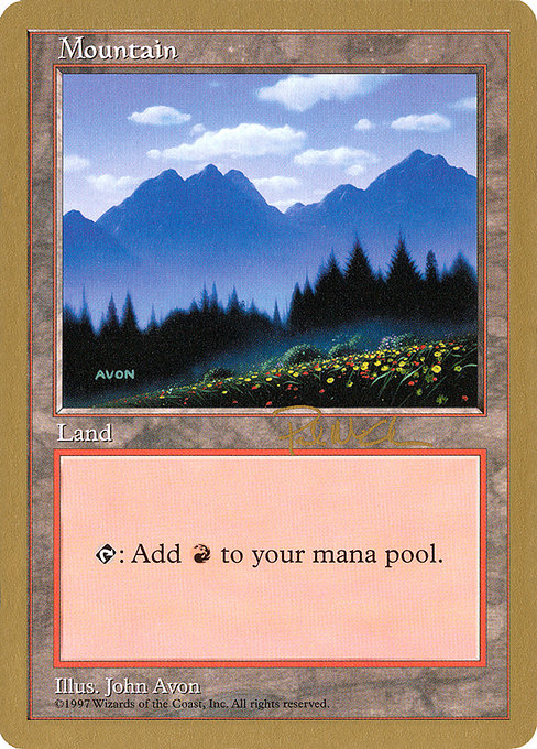 Mountain from World Championship Decks 1997