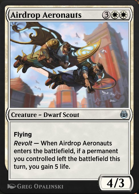 Airdrop Aeronauts highlighted card art