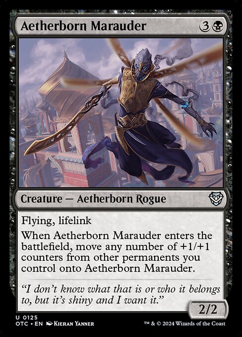 Aetherborn Marauder highlighted card art