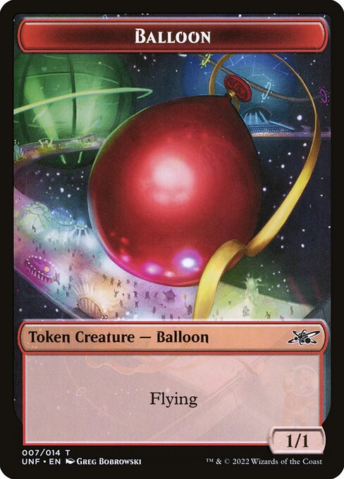 Balloon highlighted card art
