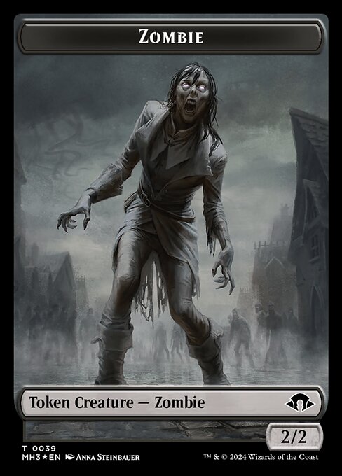 Zombie from Modern Horizons 3 Tokens
