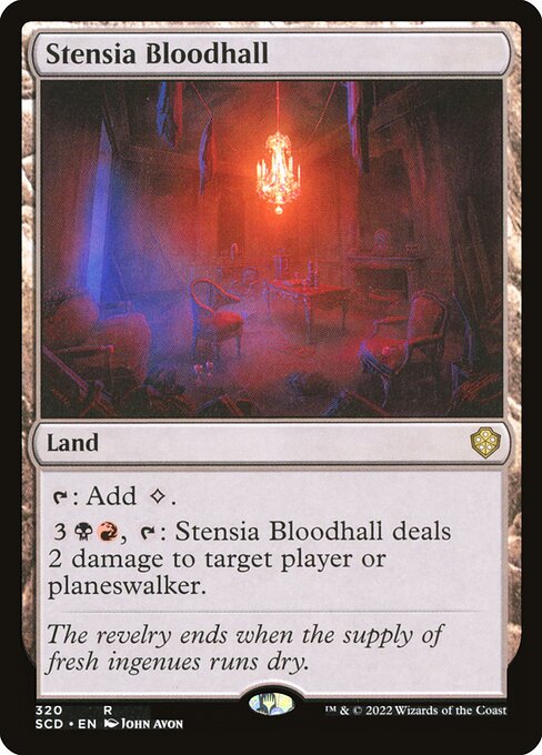 Stensia Bloodhall highlighted card art