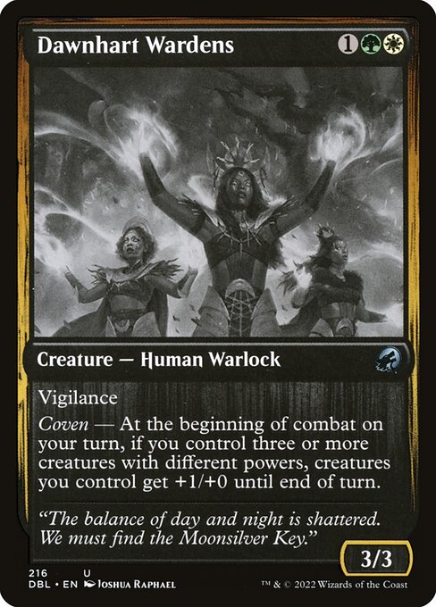 Dawnhart Wardens highlighted card art