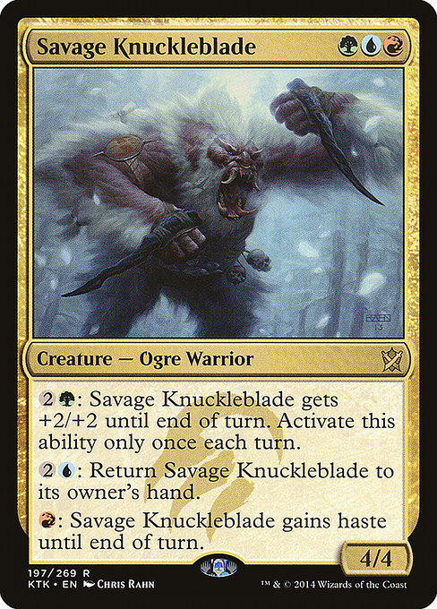 Savage Knuckleblade from Khans of Tarkir