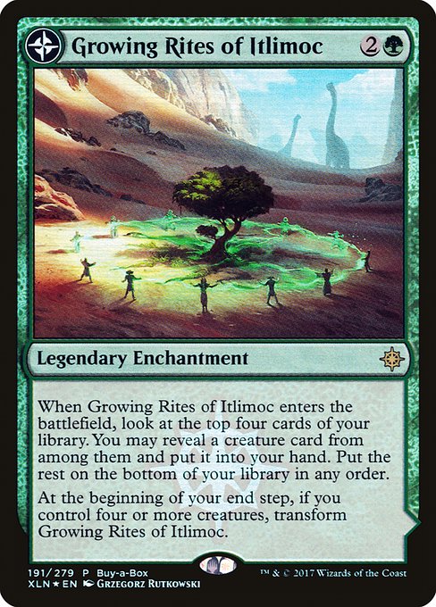 Growing Rites of Itlimoc // Itlimoc, Cradle of the Sun from XLN Treasure Chest