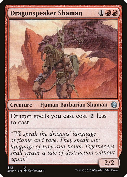 Dragonspeaker Shaman from Jumpstart