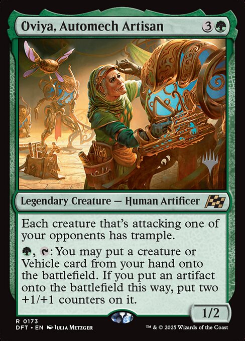 Oviya, Automech Artisan from Aetherdrift Promos