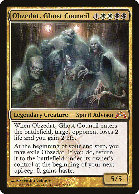 Obzedat, Ghost Council from Gatecrash