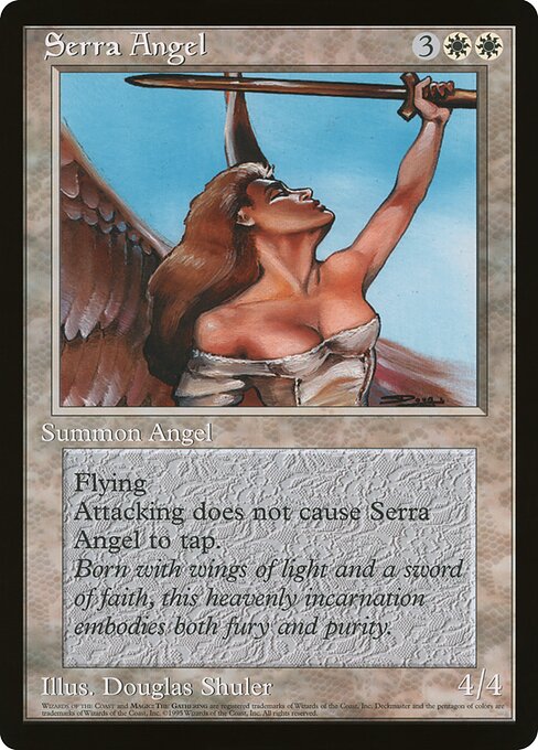 Serra Angel from Oversized 90's Promos