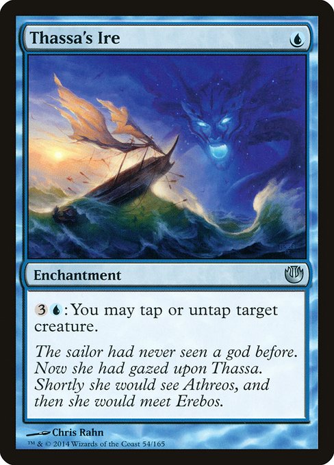 Thassa's Ire highlighted card art