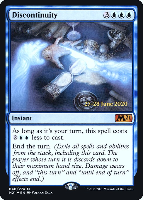 Discontinuity from Core Set 2021 Promos