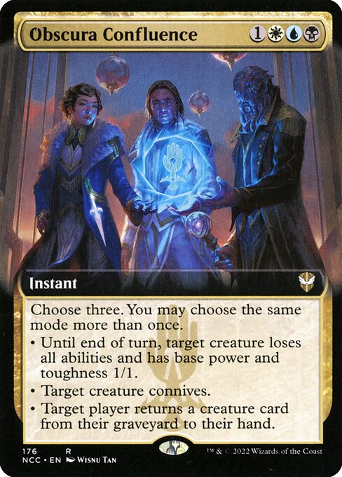 Obscura Confluence from New Capenna Commander