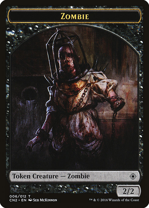 Zombie from Conspiracy: Take the Crown Tokens