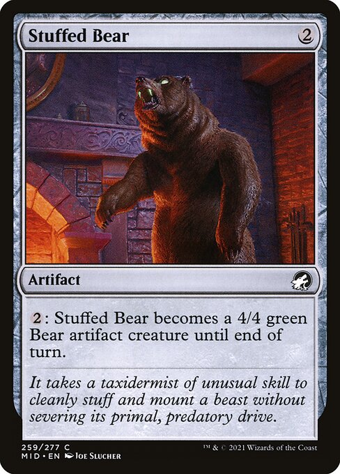 Stuffed Bear from Innistrad: Midnight Hunt