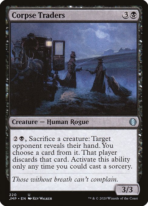 Corpse Traders highlighted card art