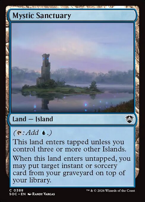 Mystic Sanctuary from Secrets of Strixhaven Commander