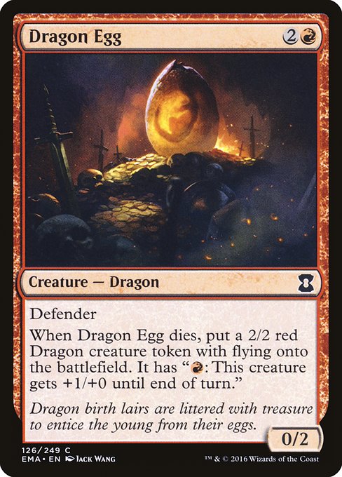 Dragon Egg from Eternal Masters