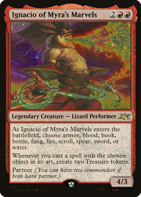 Ignacio of Myra's Marvels highlighted card art