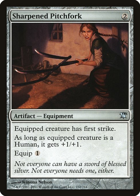 Sharpened Pitchfork from Innistrad