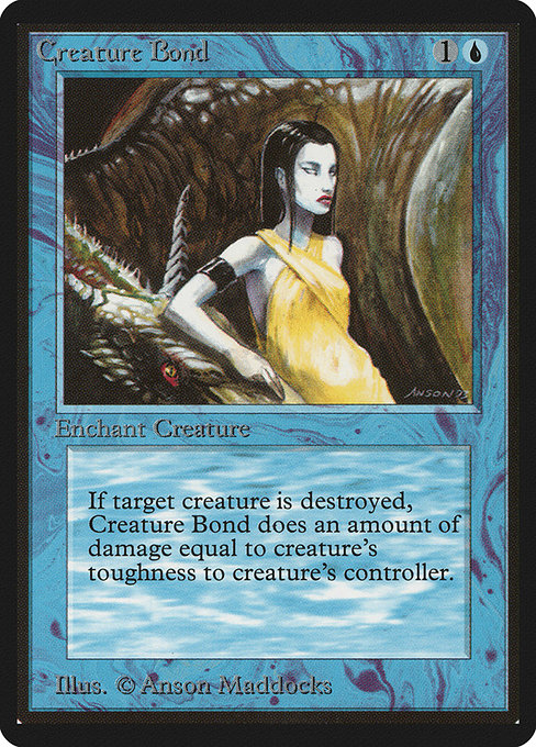 Creature Bond from Limited Edition Beta
