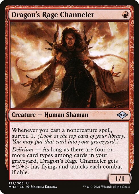 Dragon's Rage Channeler from Modern Horizons 2