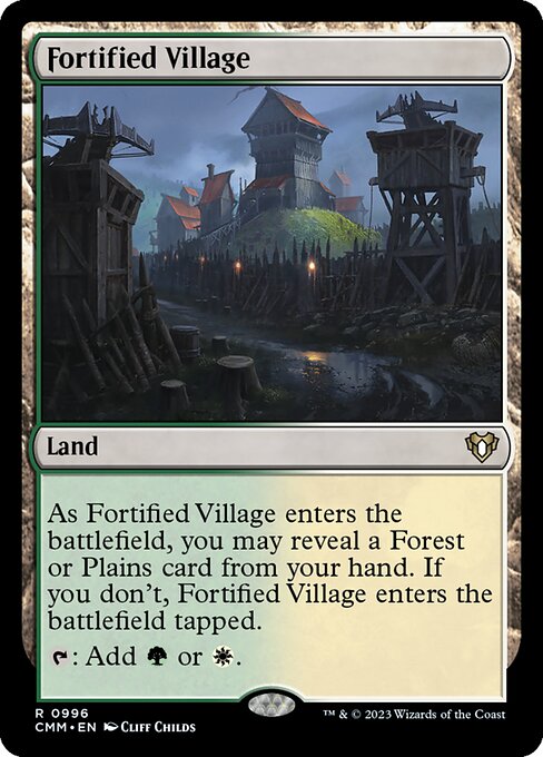 Fortified Village from Commander Masters