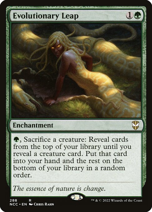 Evolutionary Leap highlighted card art