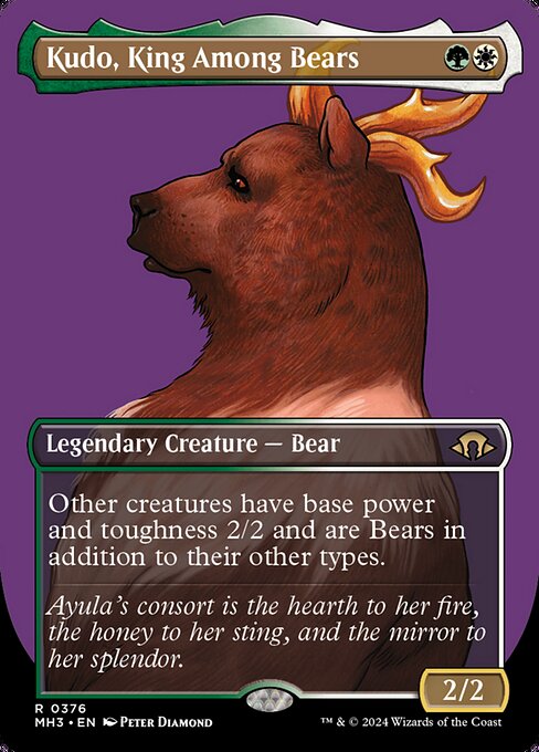 Kudo, King Among Bears from Modern Horizons 3