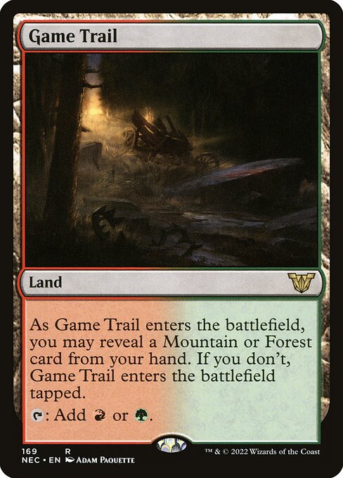 Game Trail from Neon Dynasty Commander
