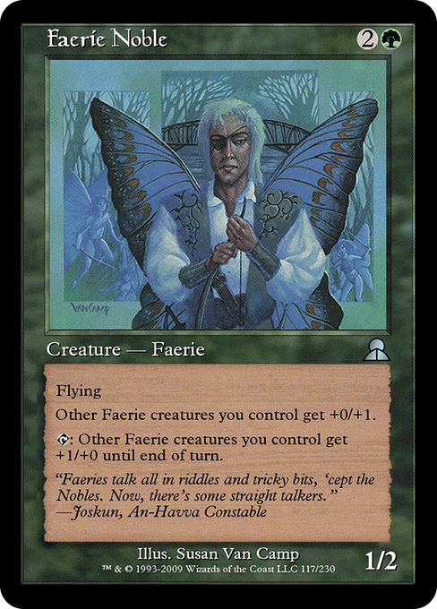 Faerie Noble highlighted card art