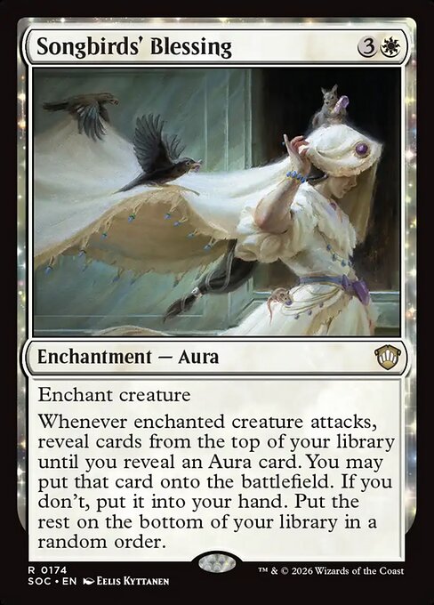 Songbirds' Blessing from Secrets of Strixhaven Commander