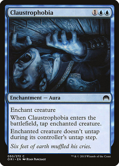 Claustrophobia from Magic Origins