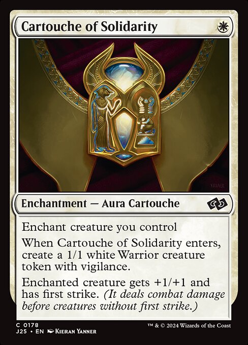 Cartouche of Solidarity highlighted card art