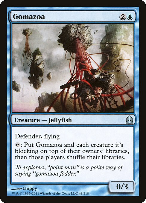 Gomazoa highlighted card art
