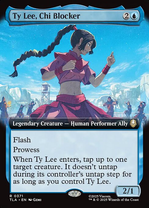 Ty Lee, Chi Blocker from Avatar: The Last Airbender