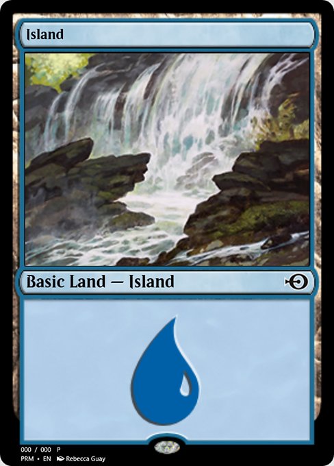 Island from Magic Online Promos