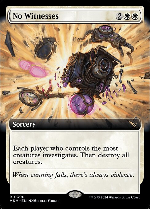 No Witnesses from Murders at Karlov Manor