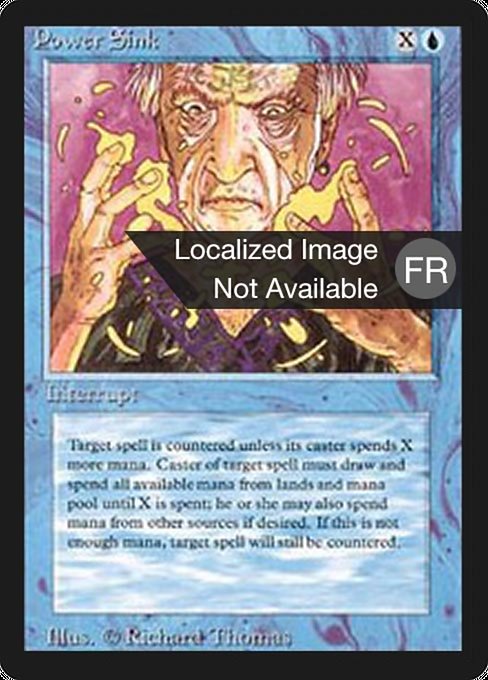 Power Sink from Foreign Black Border