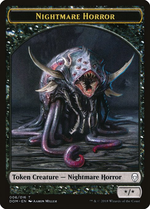 Nightmare Horror highlighted card art