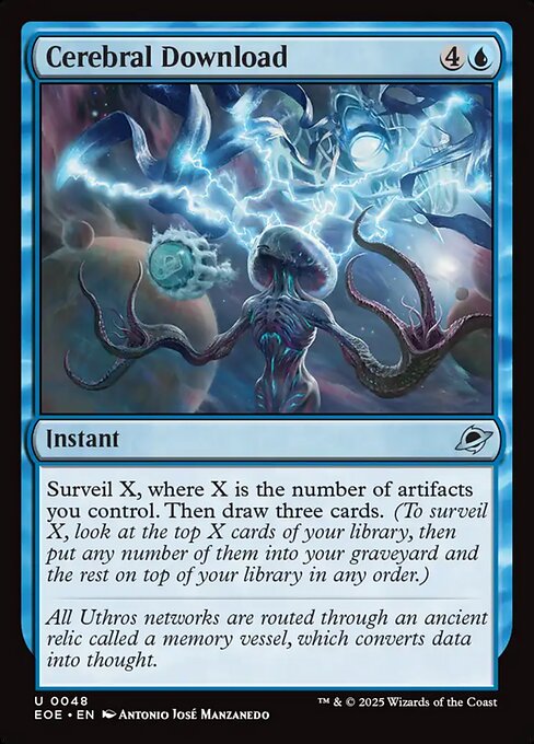 Cerebral Download highlighted card art