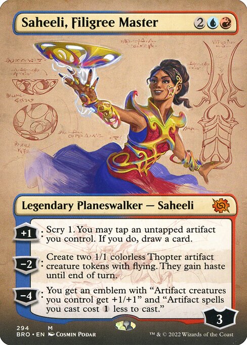 Saheeli, Filigree Master from The Brothers' War