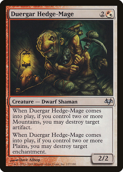Duergar Hedge-Mage from Eventide