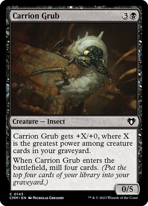 Carrion Grub from Commander Masters