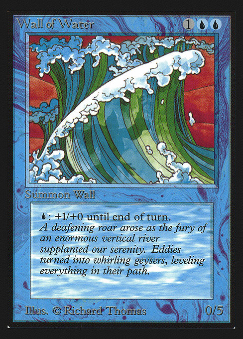 Wall of Water from Intl. Collectors' Edition